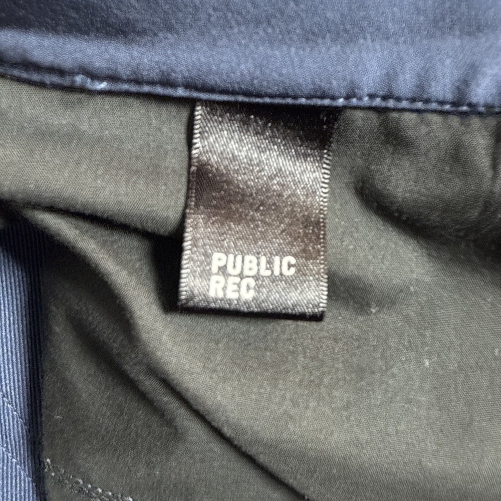 Public Rec Pants Mens 36x33 Blue Straight Performance Lightweight Stretch Tech - Picture 5 of 9